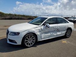 Audi A4 Premium Plus salvage cars for sale: 2012 Audi A4 Premium Plus