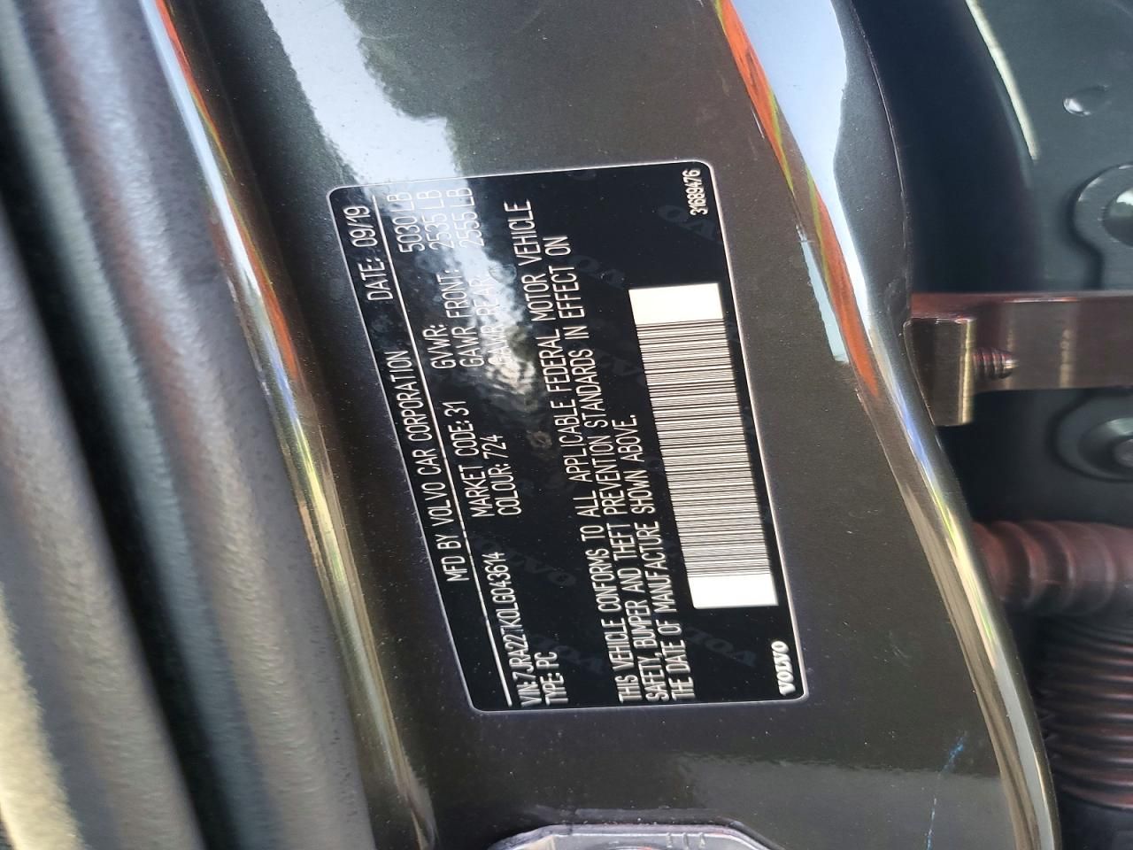 2020 Volvo S60 T6 Momentum