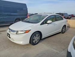 2012 Honda Civic Hybrid for sale in Wilmer, TX