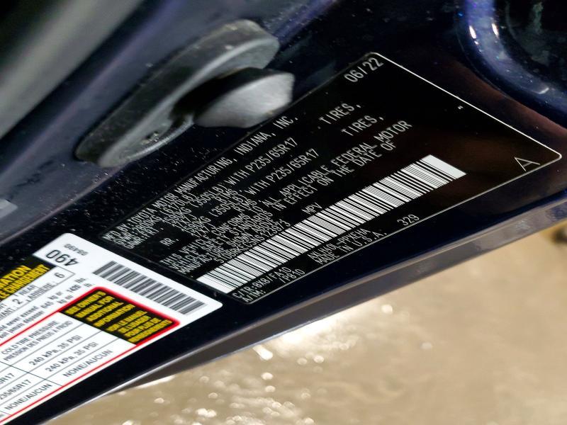 2022 Toyota Sienna le