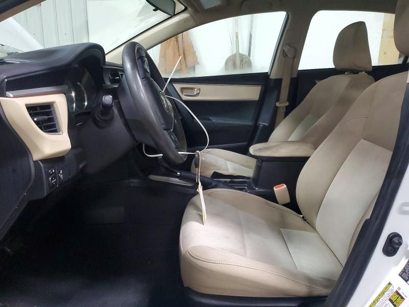 2016 Toyota Corolla l