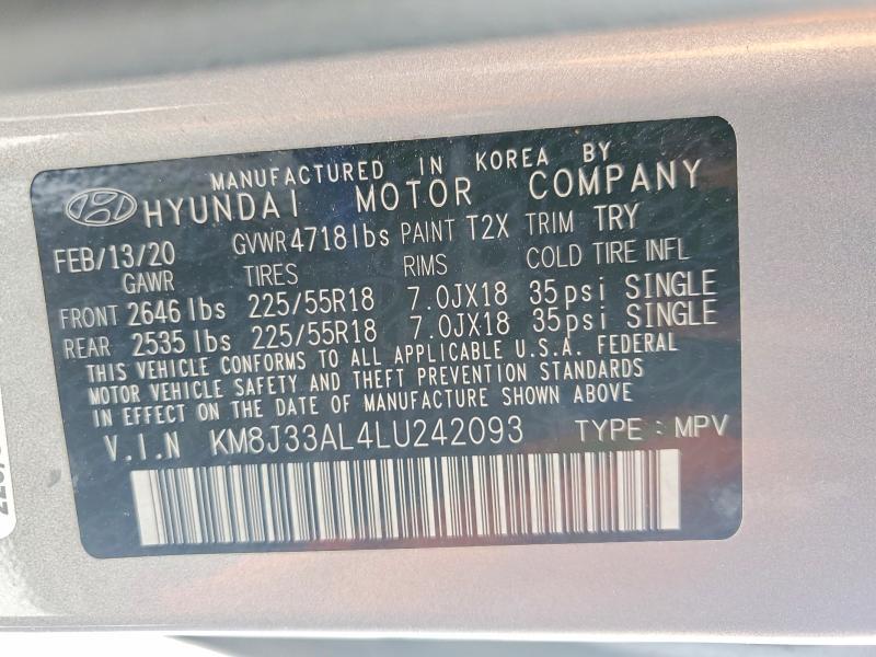 2020 Hyundai Tucson Limited