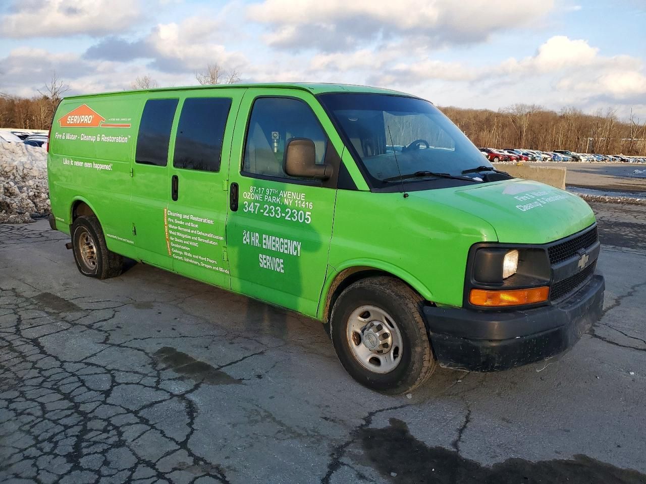 2010 Chevrolet Express 1500 Utility / Service Van