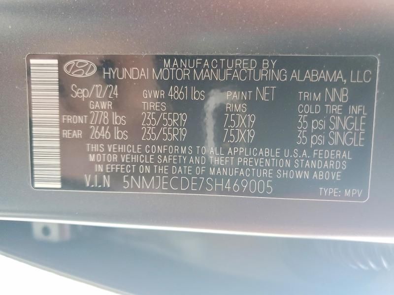 2025 Hyundai Tucson Limited