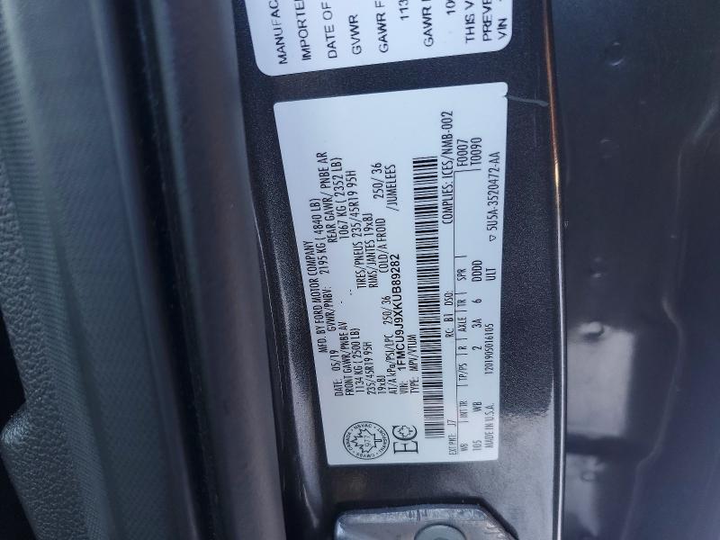 2019 Ford Escape Titanium