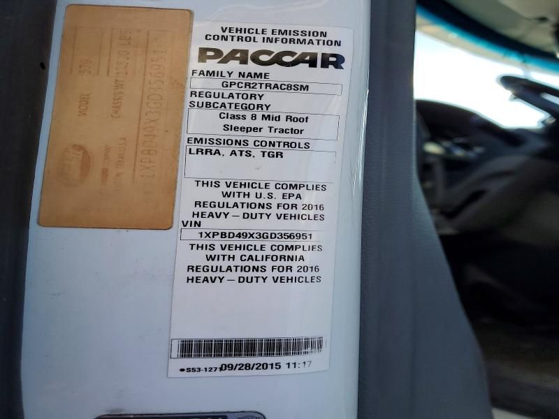 2016 Peterbilt 579 Semi Truck