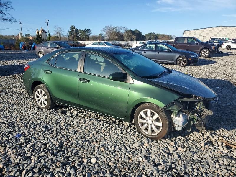2016 Toyota Corolla l
