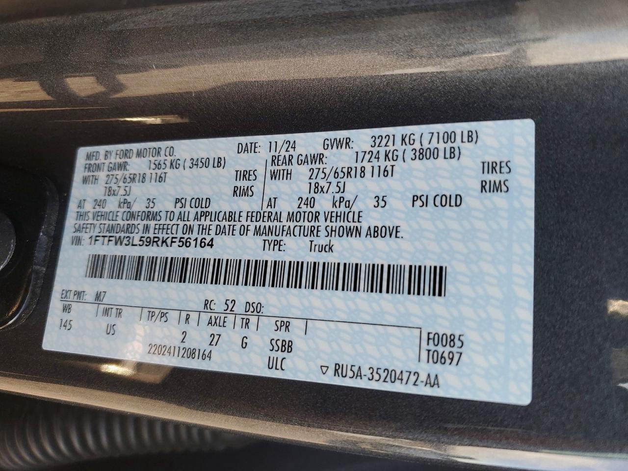 2024 Ford F150 XLT