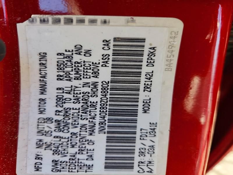 2009 Toyota Corolla Base