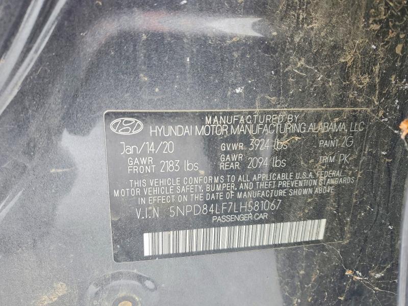 2020 Hyundai Elantra sel