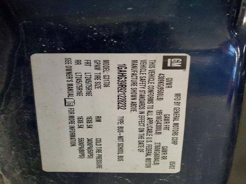 2002 Chevrolet Express G3500