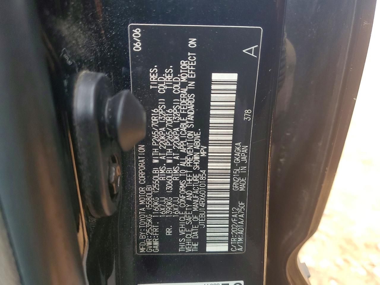 2006 Toyota 4runner SR5