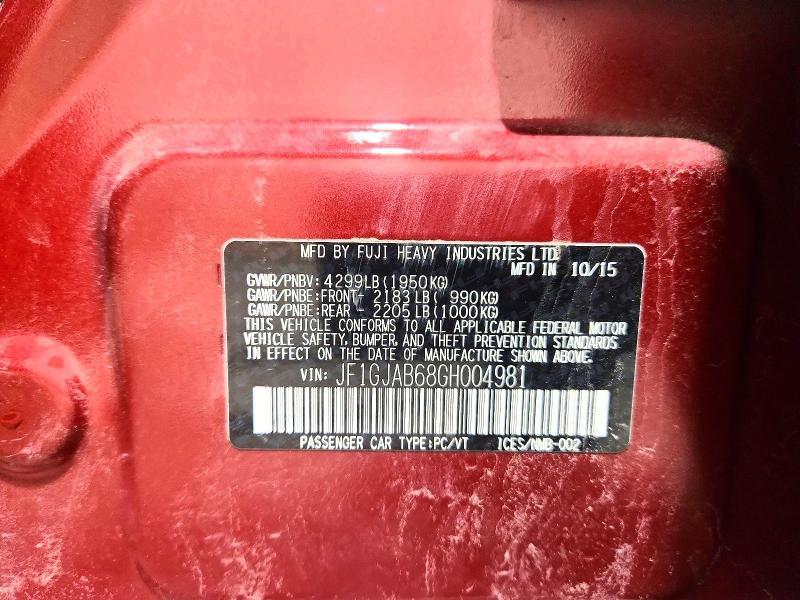 2016 Subaru Impreza Premium