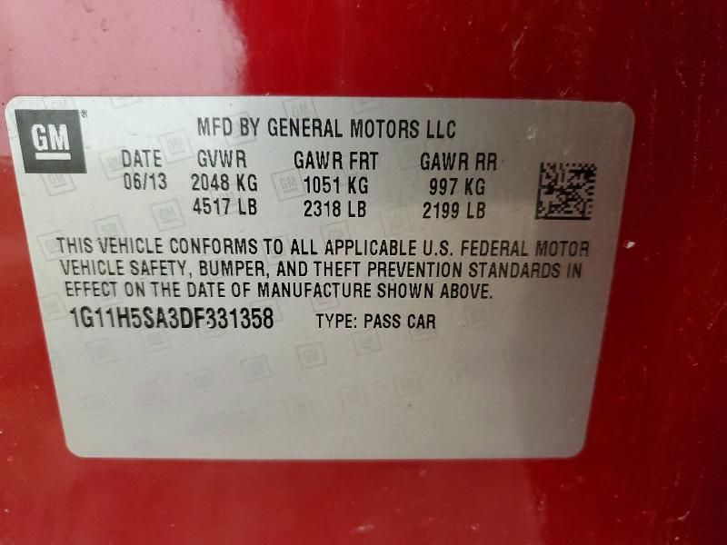 2013 Chevrolet Malibu ltz