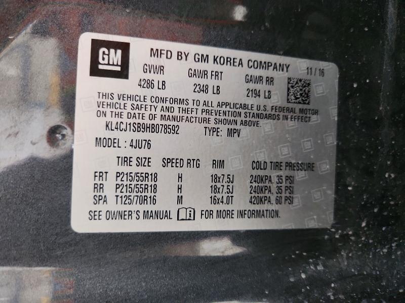 2017 Buick Encore Sport Touring