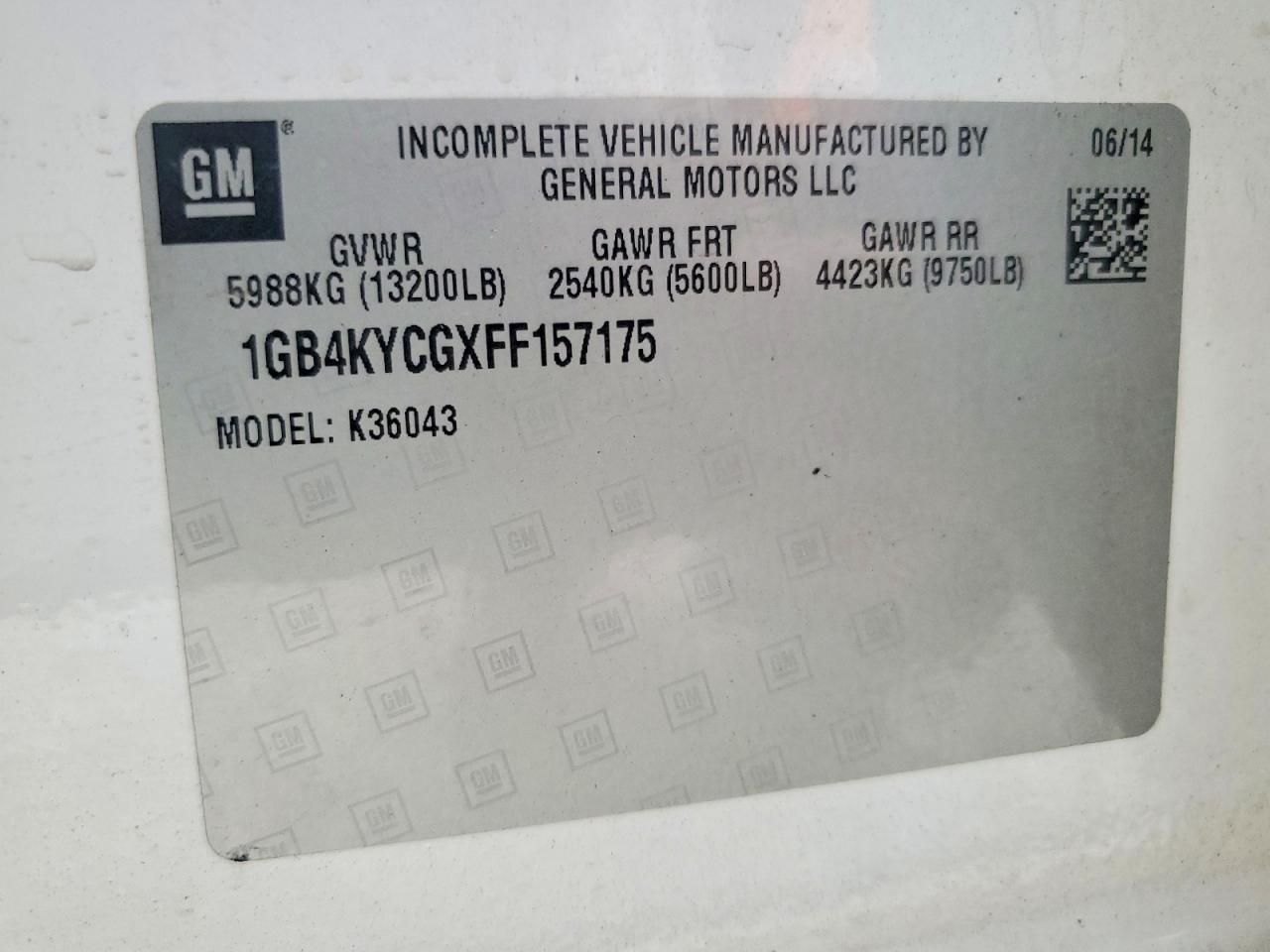 2015 Chevrolet Silverado K3500