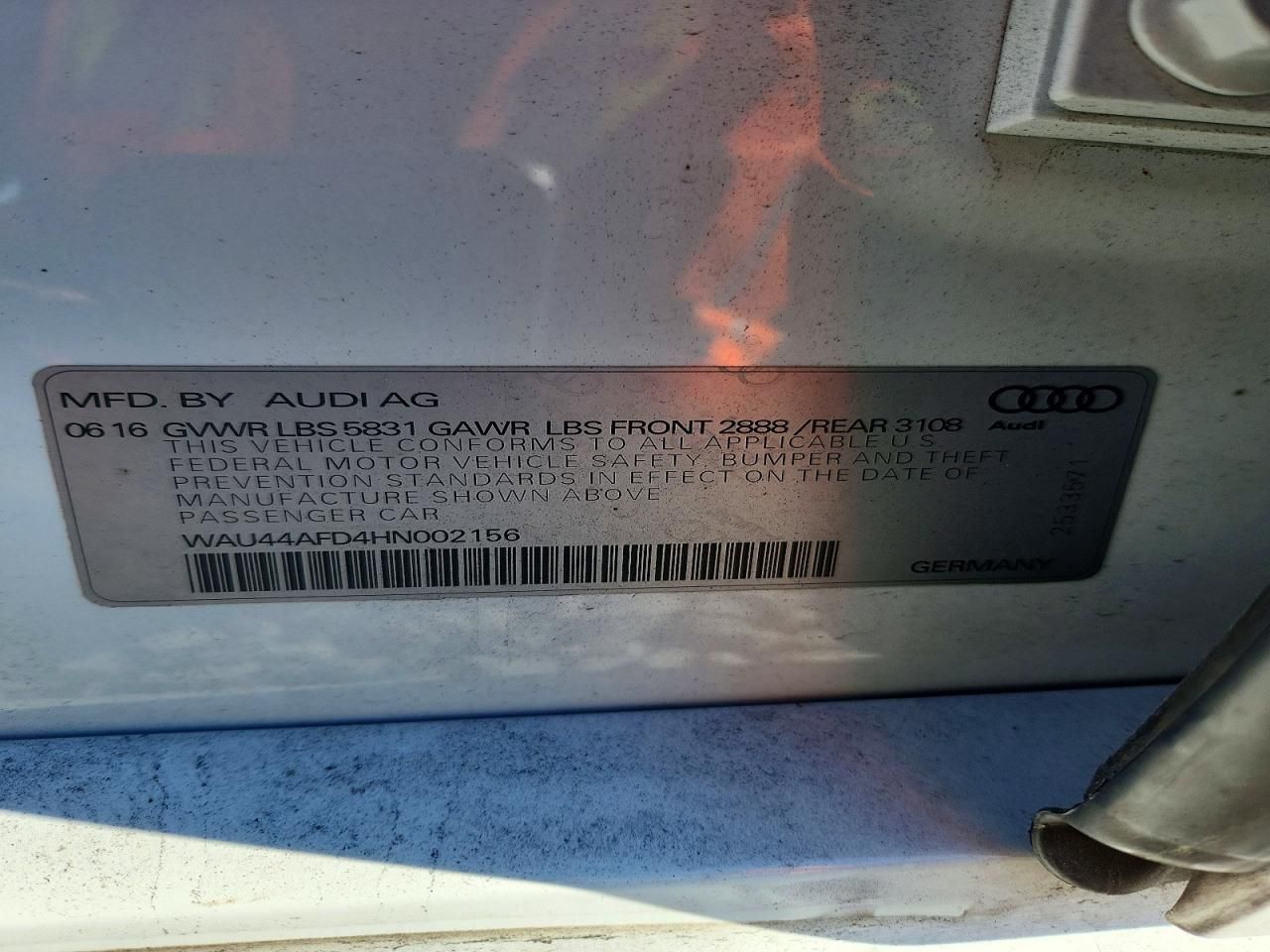 2017 Audi A8 l Quattro