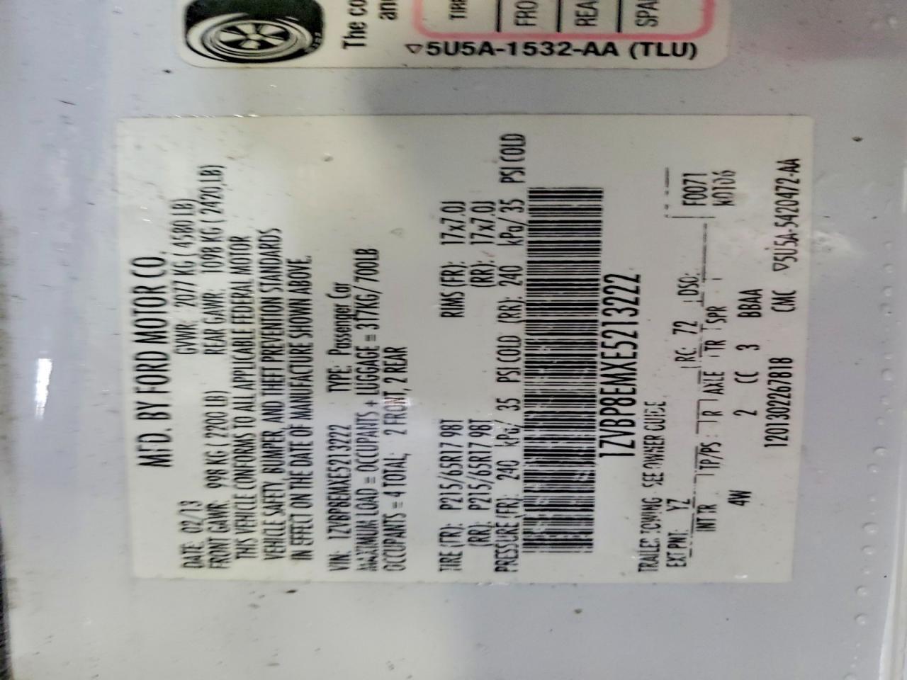 2014 Ford 1110