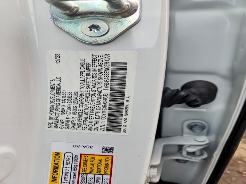2024 Honda Accord lx