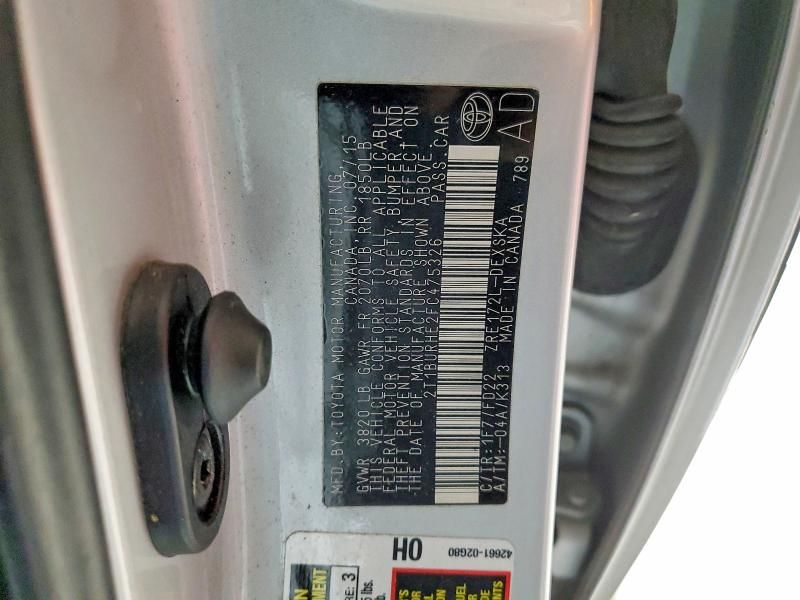 2015 Toyota Corolla l