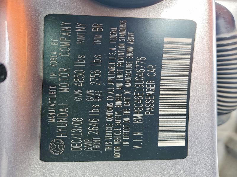 2009 Hyundai Genesis 3.8l