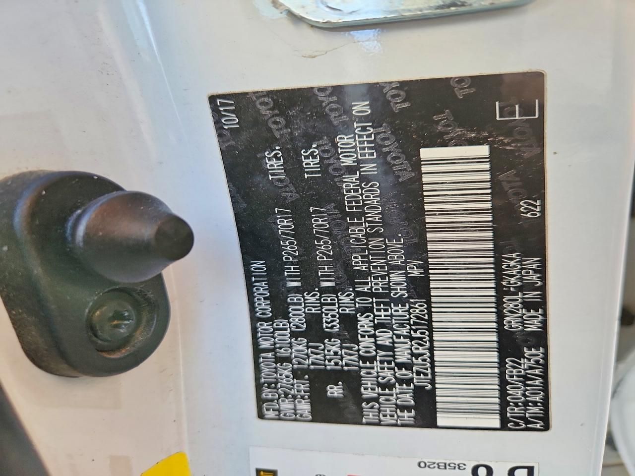 2018 Toyota 4runner SR5