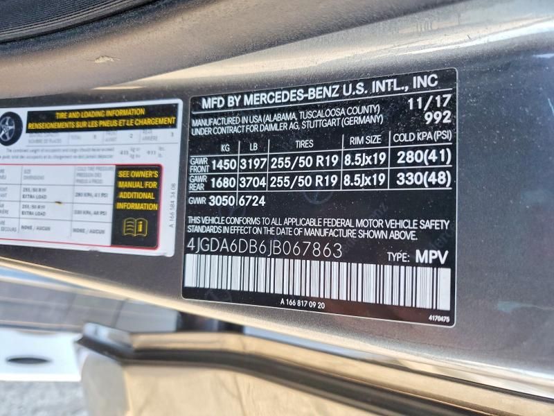 2018 Mercedes-Benz Gle 550e 4matic