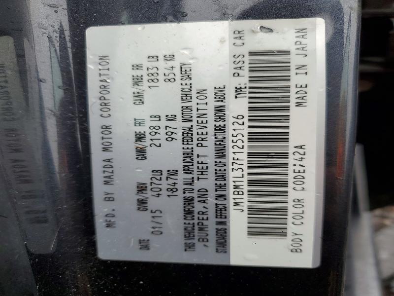 2015 Mazda 3 i Touring Automatic