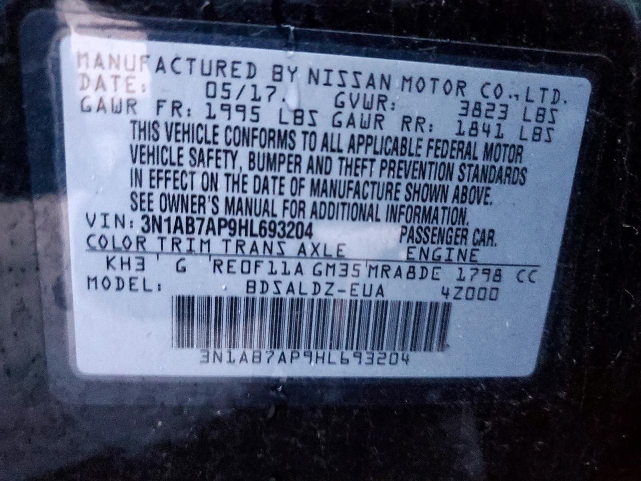 2017 Nissan Sentra s