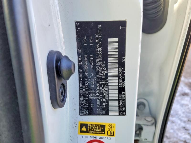 2018 Toyota Highlander se