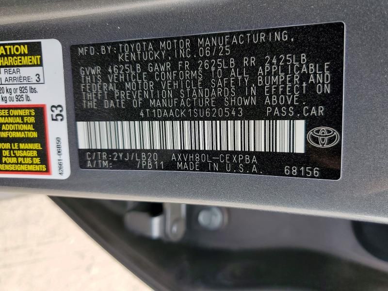 2025 Toyota Camry xse