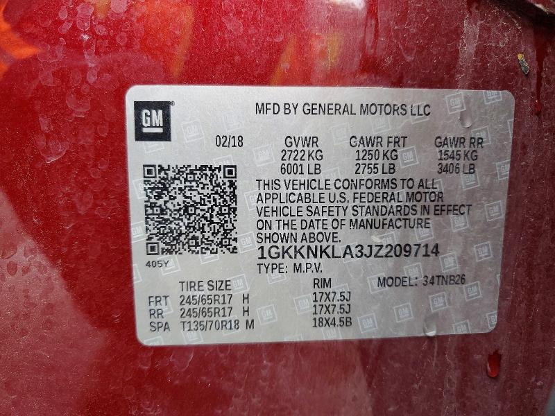 2018 GMC Acadia sle
