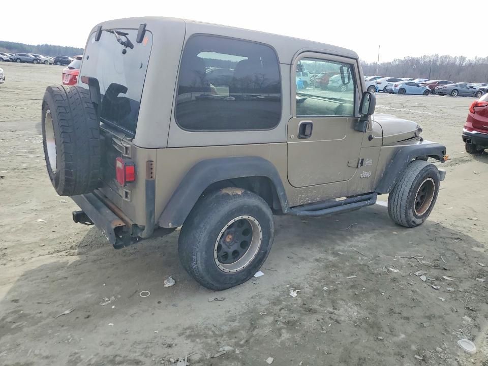 2003 Jeep Wrangler / tj Sahara