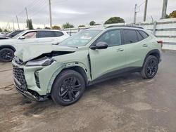 Chevrolet Trax Active salvage cars for sale: 2025 Chevrolet Trax Active