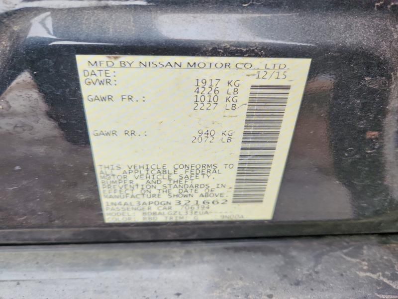 2016 Nissan Altima 2.5