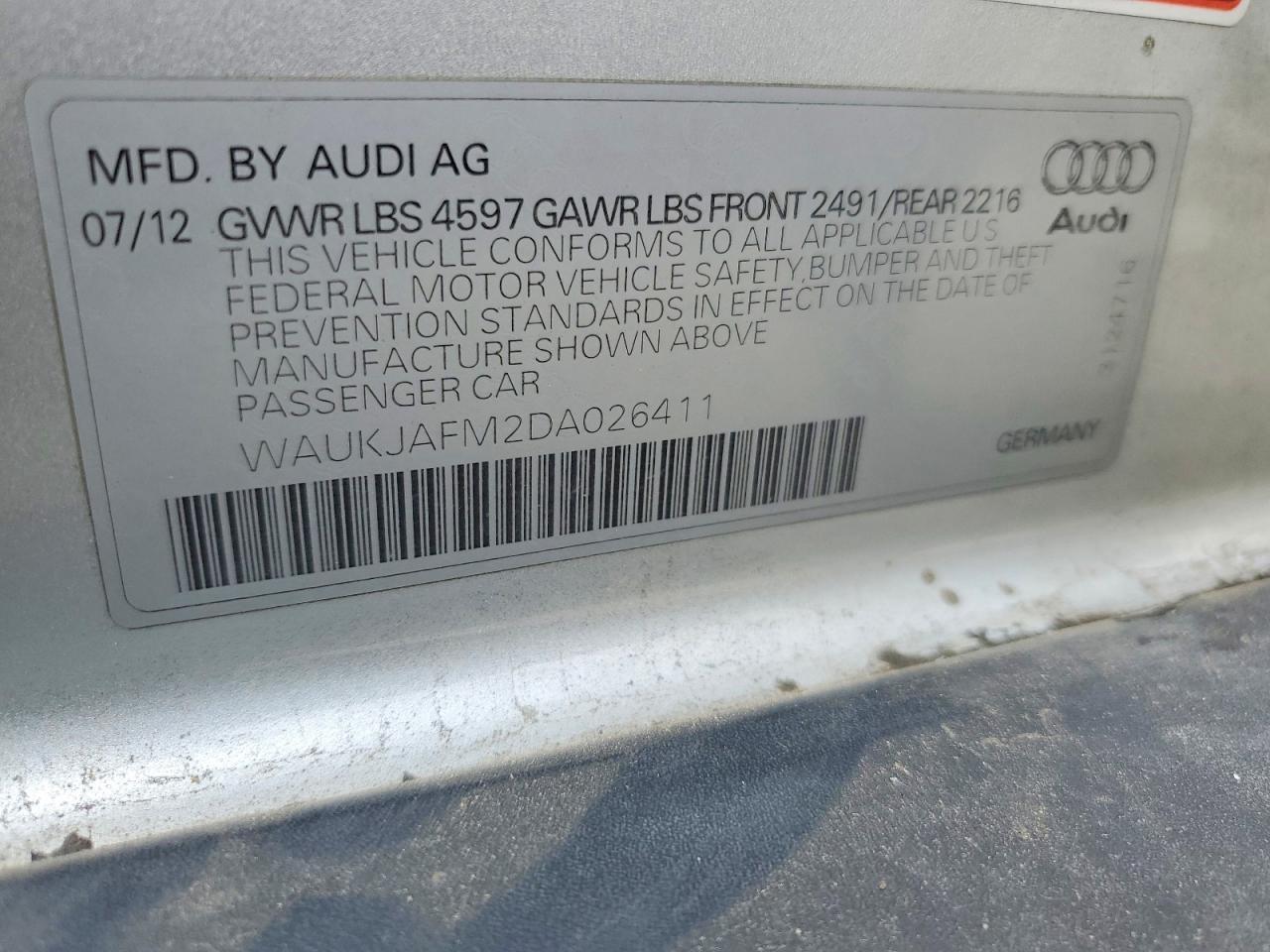 2013 Audi A3 Premium Plus