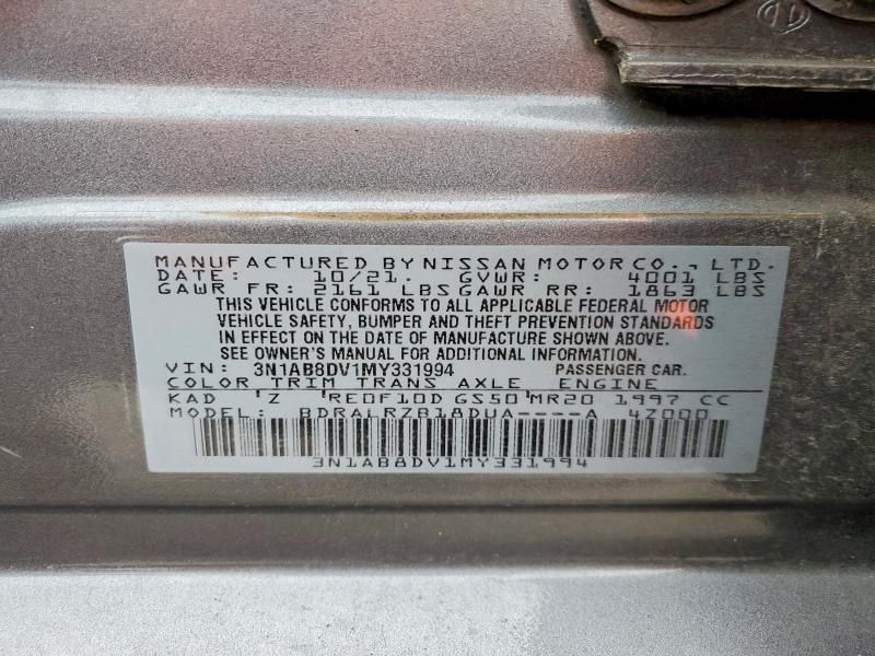 2021 Nissan Sentra sr