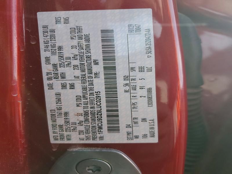 2020 Ford Escape Titanium