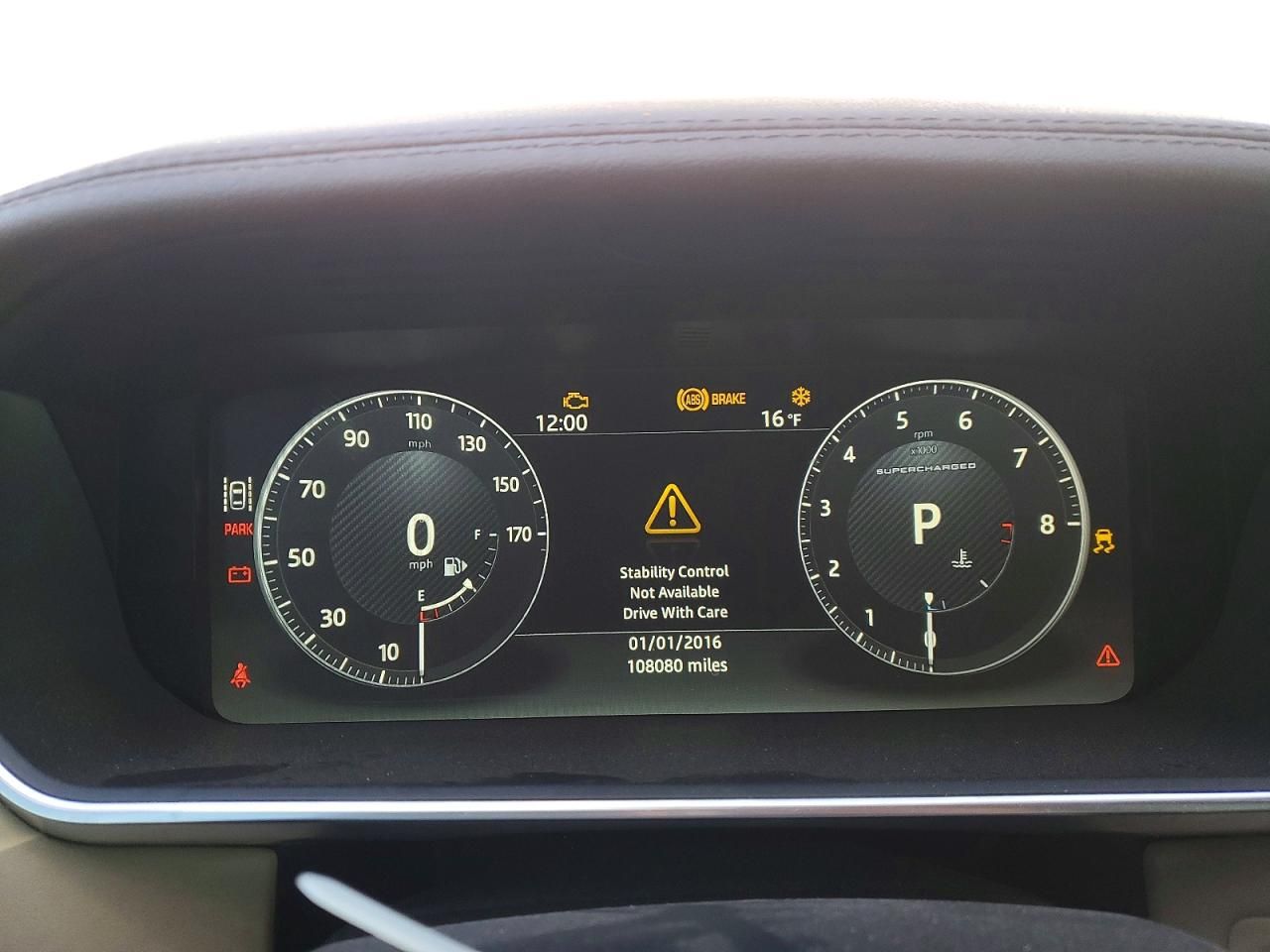 2017 Land Rover Range Rover Supercharged