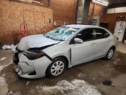 2018 Toyota Corolla l en venta en Ebensburg, PA