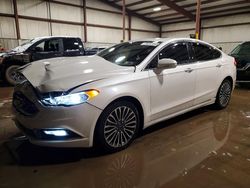 Ford Fusion salvage cars for sale: 2017 Ford Fusion Titanium