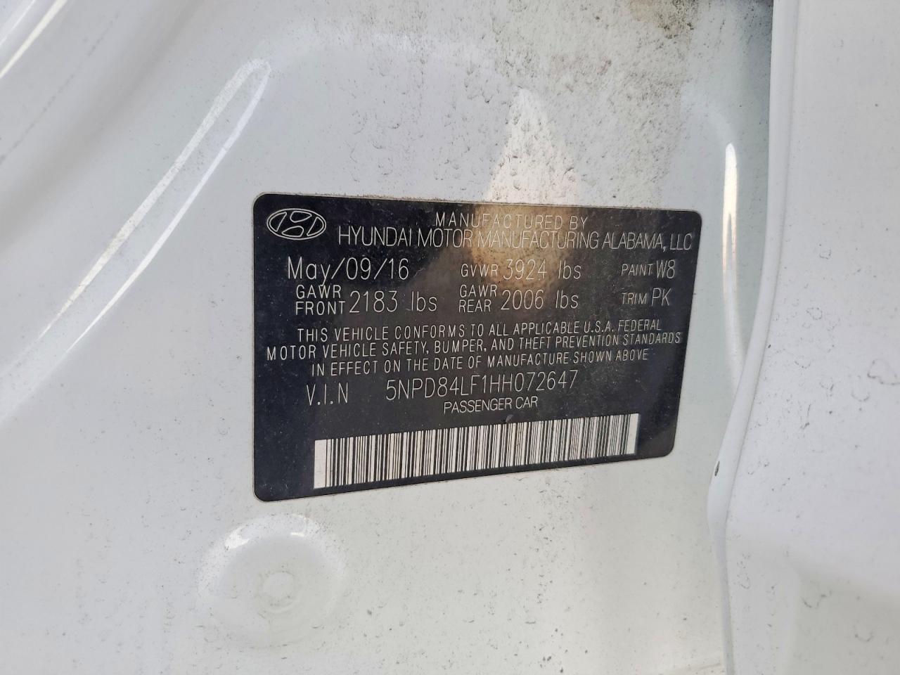 2017 Hyundai Elantra se