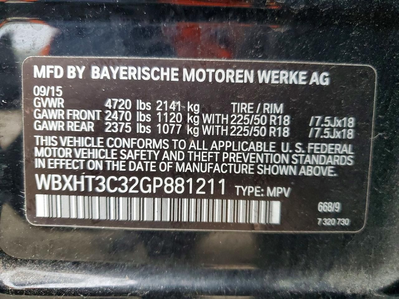 2016 BMW X1 Xdrive28i