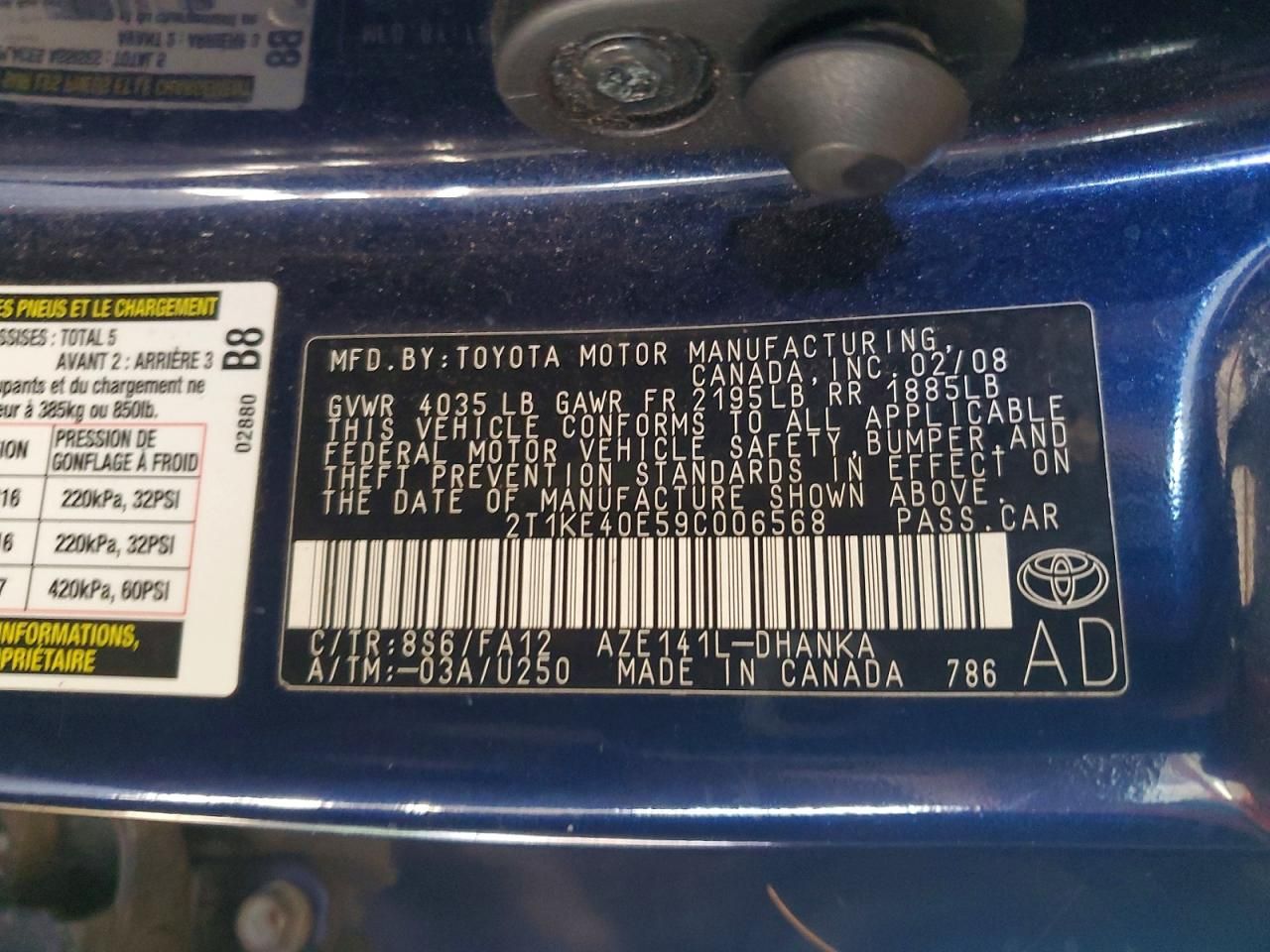 2009 Toyota Corolla Matrix s