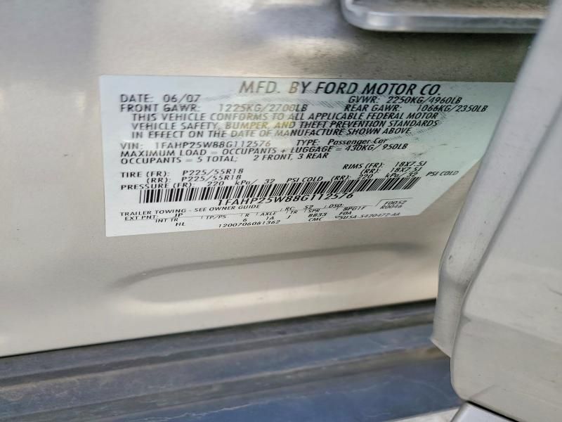 2008 Ford Taurus Limited