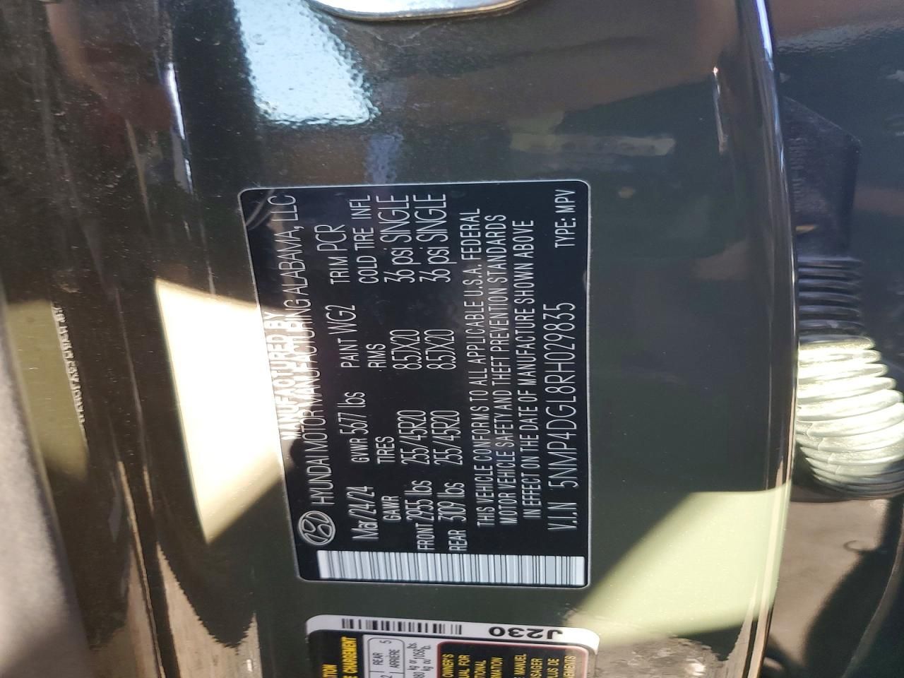 2024 Hyundai Santa fe Limited