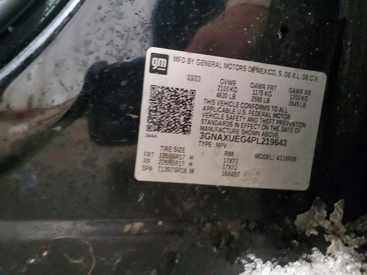 2023 Chevrolet Equinox lt