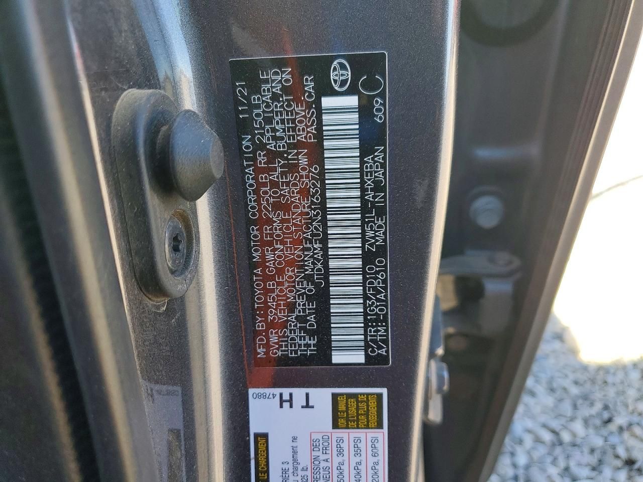 2022 Toyota Prius Night Shade