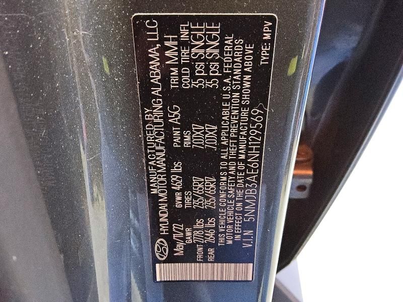 2022 Hyundai Tucson sel