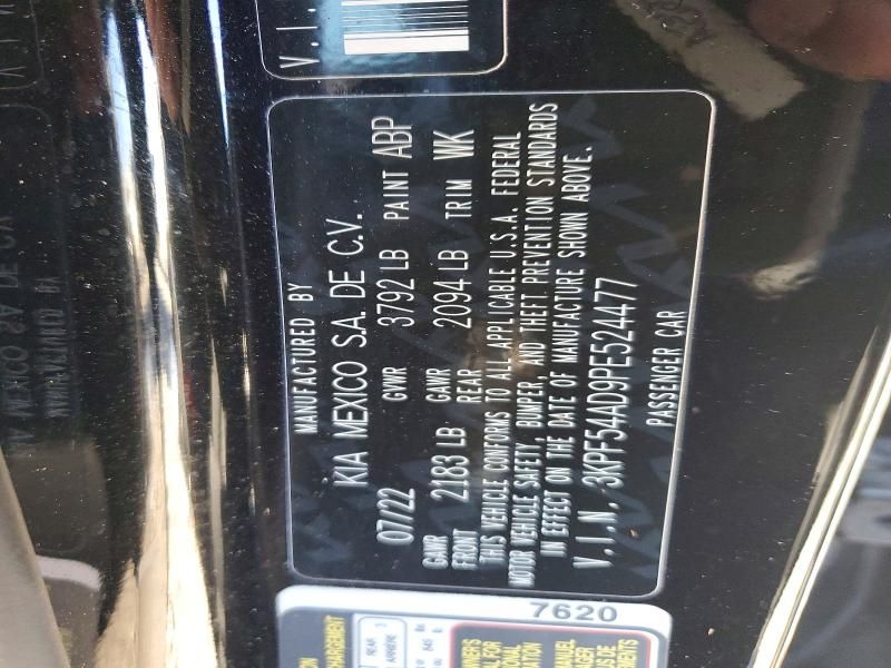 2023 KIA Forte gt Line